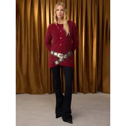 Trendyol Women Cardigan with Fuzzy Detail-picture-37