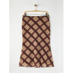 Trendyol Women Checked Pencil Midi Skirt-picture-15