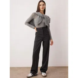 Trendyol Women Checked Trousers-picture-31