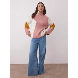 Trendyol Women Colourblocked Pullover image 2