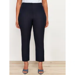 Trendyol Women Mid Rise Regular Fit Regular Trouser image 1