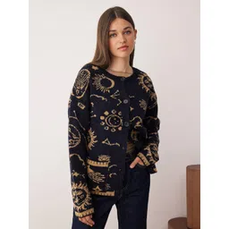 Trendyol Women Printed Cardigan-picture-10