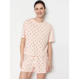 Trendyol Women Printed Night suit-picture-19