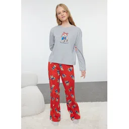 Trendyol Women Printed Night suit-picture-31