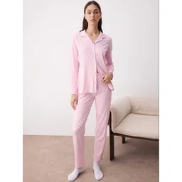 Trendyol Women Printed Night suit-picture-41