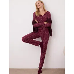 Trendyol Women Printed Night suit-picture-13