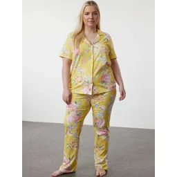 Trendyol Women Printed Night suit-picture-42