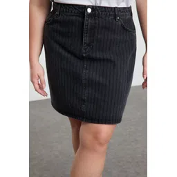 Trendyol Women Pure Cotton A-line Mini Skirts-picture-29