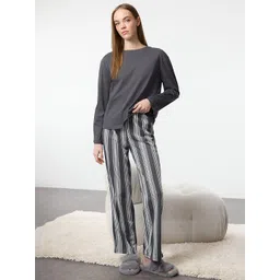 Trendyol Women Pure Cotton Night Suit-picture-26