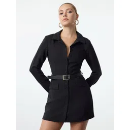 Trendyol Women Solid Jumpsuit with Long Sleeves-picture-33