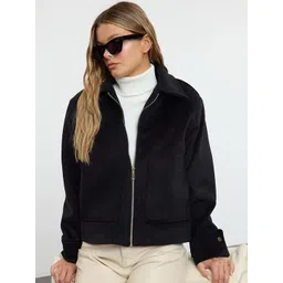 Trendyol Women Spread Collar Tailored Jacket image 3