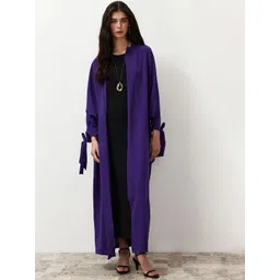 Trendyol Women Striped Longline Tailored Jacket-picture-22