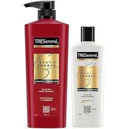 TRESemme Keratin Smooth Combo for Long Lasting Frizz Control - 580ml Shampoo and 190ml Conditioner-picture-12