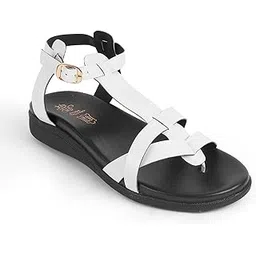 tresmode AGLAD Women's Flats Sandals - Ladies Dress Platform Footwear Soft Comfortable-picture-29