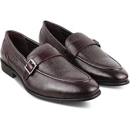 tresmode Heiden Men's Loafers Shoes Casual - Almond Toe Formal Leather Footwear Boys Gents-picture-37
