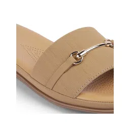 Tresmode Women Chic Beige Casual Flats image 4