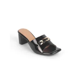 Tresmode Women Leather Block Heel Sandals-picture-12