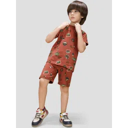 TRESNOVA Unisex Kids Printed Night suit-picture-33