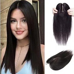 Tressed Up Hair topper with 2 clips attached/easy to wear/hair wiglet/beautiful look-picture-54