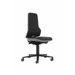Treston Black Fabric Desk Chair 120 Kg Weight Capacity, C50BL-G-ESD-picture-12