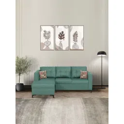 Trevi Omega LHS 5 Seater Sectional Sofa (Imperial Green)-picture-25