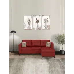 Trevi Omega RHS 5 Seater Sectional Sofa (Red)-picture-34