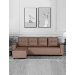 Trevi Topaz LHS 6 Seater Sectional Sofa (Husk Brown)-picture-34