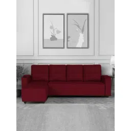 Trevi Topaz LHS 6 Seater Sectional Sofa (Red)-picture-18