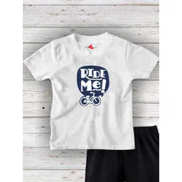 TRIANGLETEES Unisex Kids Printed T-shirt Set-picture-7
