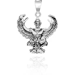 tribal ornaments 925 sterling silver god Garuda pendant jewelry, nsp638-picture-30
