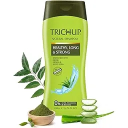 Trichup Healthy, Long & Strong Hair Shampoo - with The Natural Goodness of Aloe Vera, Neem & Henna (200ml)-picture-36
