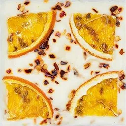 Triga Infused with Fruits Fiery Orange Chocolate | Nutritious Munching Rectangular Shape Chocolate | No Presrvaties|No Artificial Colour (250g)-picture-30