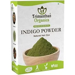 Trimanthan Organics Indigo Powder For Hair, 400g - Black, Triple-Sifted & Microfine Powder, Indigofera Tinctoria Indica Powder, Arrests Early Greying & Protects Hair from Damage-picture-22