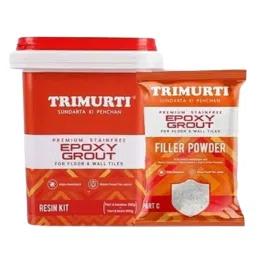 Trimurti Epoxy Grout Powder Kit 5 Kg Black for Interior & Exterior-picture-24