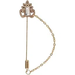 tripin Classic Shape Lapel PIN Brooch with DIAMND Crystal for Men in A Gift Box TNSP1260-picture-36