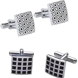 tripin Cufflinks For Men Brass Cufflinks Combo Set Of 2 83.93-picture-25