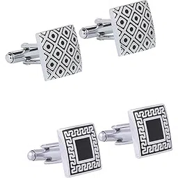 tripin Cufflinks For Men Brass Cufflinks Combo Set Of 2 In A Gift Box 84.93-picture-26