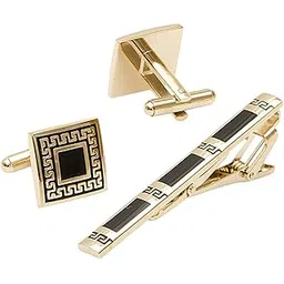 tripin Cufflinks For Men Elegant Cufflinks And Tie Pin Set - Perfect For Office, Corporate Parties, And French Cuff Shirts - Ideal For Suits And Blazers - Presented In A Gift Box-picture-37