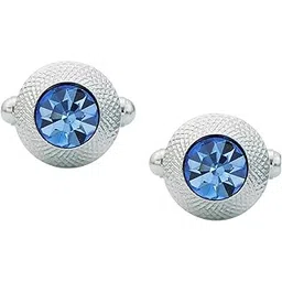 tripin Cufflinks for Men Silver Unique Shape with Diamond Crystals for Office Corporate Party French Cuff Shirts Shirt Suit Blazer in A Gift Box-picture-30