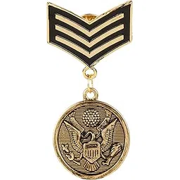 tripin Golden Brass Lapel Pin for Men 873-picture-24