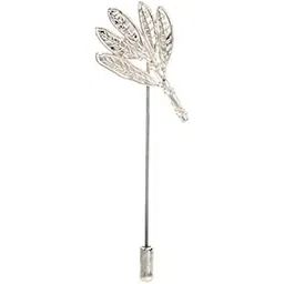 tripin Silver Royal Shape Lapel PIN Brooch for Men in A Gift Box TNCP1236-picture-15