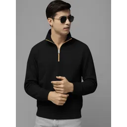 TRIPR Men High Neck Cotton Sweatshirt image 3