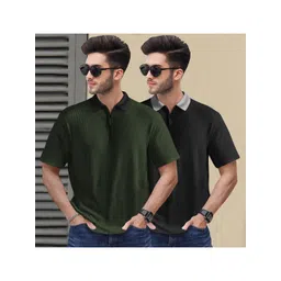 TRIPR Men Pack Of 2 Slim Fit T-shirt-picture-57
