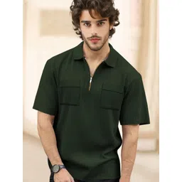 TRIPR Men Polo Collar Pockets T-shirt-picture-30