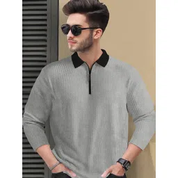 TRIPR Men Polo Collar Pockets T-shirt-picture-16