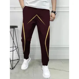 TRIPR Men Printed Mid Rise Joggers-picture-38