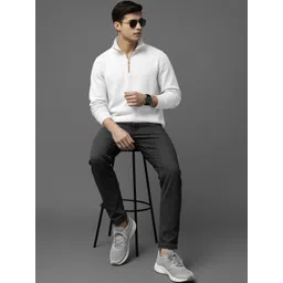 TRIPR Men Solid High Neck Sweaters-picture-17