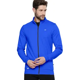triptee Men Solid Sports Jacket image 1