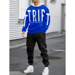 Triptee Men Graphic Printed Hooded Sweatshirt-picture-16