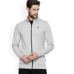Triptee Men Mock Collar Solid Sporty Jacket-picture-17